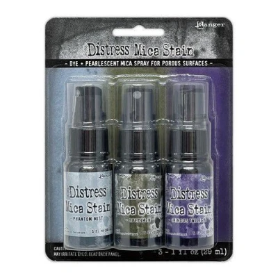 Abbildung von Ranger Distress Halloween Mica Stain Set #6 TSHK84334 Tim Holtz (09 23)