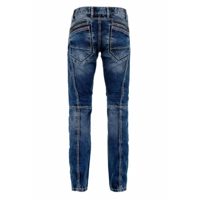 Abbildung von Cipo &amp; Baxx Jeans Slim Fit, Herren, Größe: 30x34, Blue