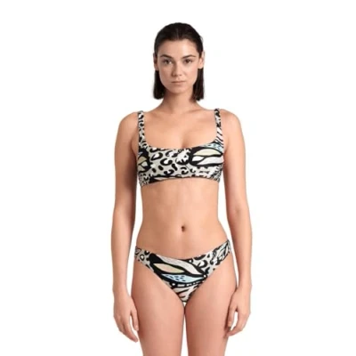 Abbildung von Arena Damen Women&#039;s Water Print Bralette Bikini, Butterflies, M EU