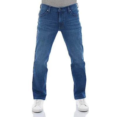 Abbildung von Mustang Tramper Jeans Straight Leg, Herren, Größe: 36x32, Medium middle