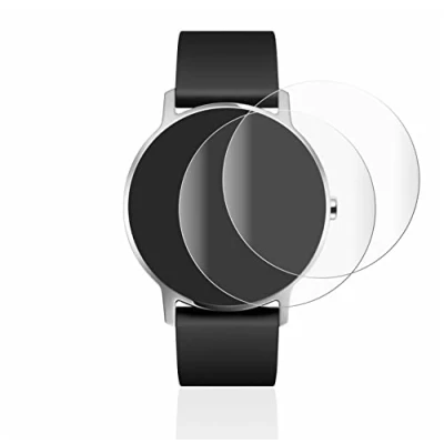 Abbildung von BROTECT 2 Stück Full Cover Schutzfolie für Withings Steel HR (36 mm) Screen Displayschutz Folie [3D Curved, Anti Fingerprint, Kristall Klar]