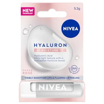 Abbildung von NIVEA Hyaluron Lip Moisture Plus Rose, 5,2g