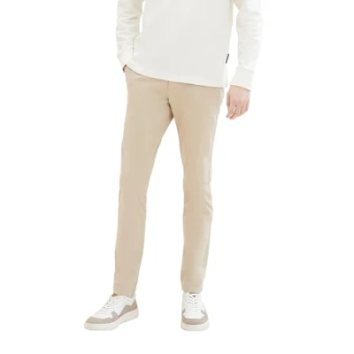 Abbildung von TOM Tailor Chino, Herren, Größe: 30x34, Silver ecru