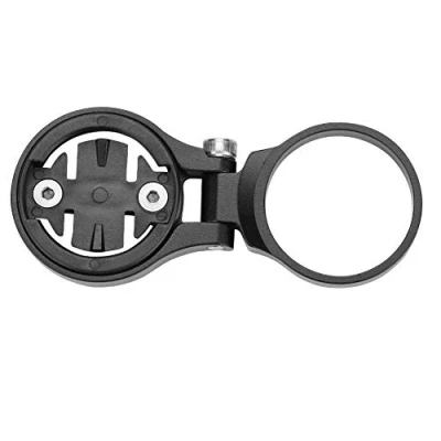 Abbildung von Nikou Fahrradcomputerhalterung, Aluminiumlegierung Radfahren Fahrrad Kilometerzähler Erweiterungshalterung, GPS Fahrradcomputerhalter Fahrradcomputer Ständer