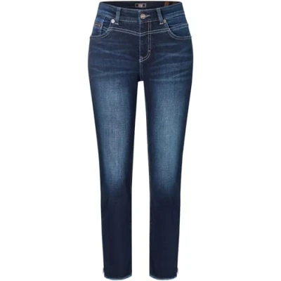 Abbildung von MAC Jeans RICH Slim Fit, Damen, Größe: 34x28, Dunkelblau