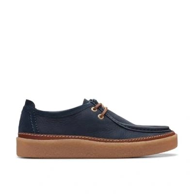 Abbildung von Clarks Clarkwood Sportlicher Schnürer, Herren, Größe: 47, Navy Schuhe
