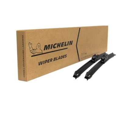 Abbildung von Michelin Stealth Ultra Scheibenwischer Beam Blade Kit Länge: 500/500 mm Set Frontwischer für BMW 3 E30, Z3 E36 Dacia Duster, Logan, Sandero Kia Sportage SUV Renault: Clio I, Duster