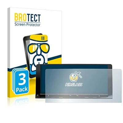 Abbildung von BROTECT Schutzglas für Volkswagen T7 Multivan Life Discover Media 10&quot; (3 Stück) Schutzfolie Panzer Folie Glas [Extrem Kratzfest 9H,