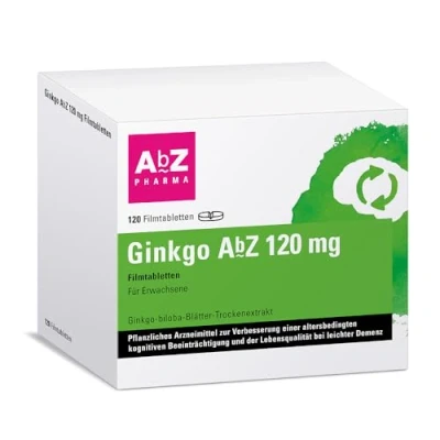 Abbildung von Ginkgo AbZ 120 mg Filmtabletten St