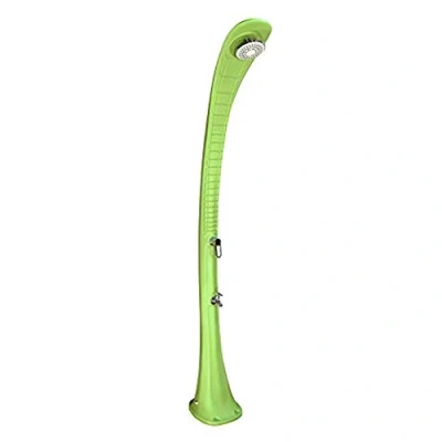 Abbildung von Außen Solardusche Cobra 32L mit Fußspülung PEHD 217 cm