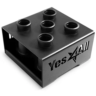 Abbildung von Yes4All RW6H Vertikale Langhantel Halter Stand, Deluxe 5 Bars