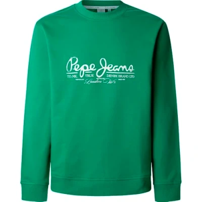 Abbildung von Pepe Jeans Dumas CREW Sweatshirt, Herren, Größe: XL, Pop green
