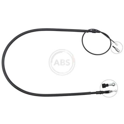 Abbildung von A.B.S. K10004 Handbremsseil 1640mm SKODA: Fabia III Kombi, Schrägheck, AUDI: A1 Sportback, Schrägheck