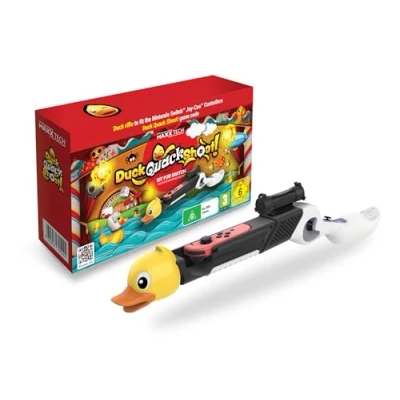 Abbildung von Duck, Quack, Shoot! (Code in a Box inkl. Entengewehr) Nintendo Switch