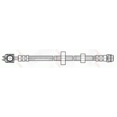 Abbildung von TRW PHD455 Bremsschläuche 407 M10x1 VOLKSWAGEN: Lupo / 3L