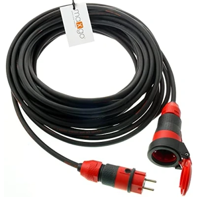 Abbildung von SCHUKOultra PRO Verlängerungskabel H07RN F TITANEX 3G2,5mm² 230V 16A IP54 50m, Länge:15m