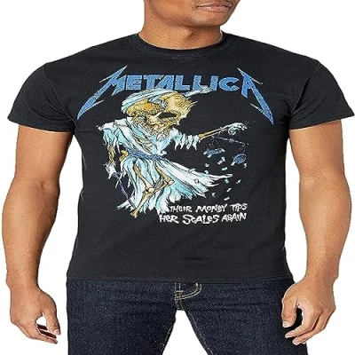 Abbildung von Metallica Herren MT 50040116 2XL T Shirt, schwarz, XX Large