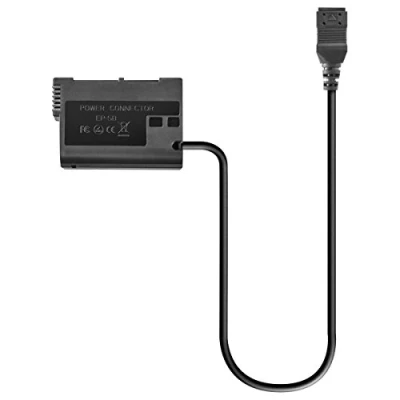 Abbildung von DC Kuppler, Akkuadapter kompatibel mit Nikon EP 5B ersetzt EN EL15 / EL15a EL15b