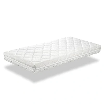 Abbildung von DORMISSIMO Babymatratze 57x117 Baby Star Höhe 11 cm Kindermatratze Perforierter Schaumstoffkern, antibakteriell