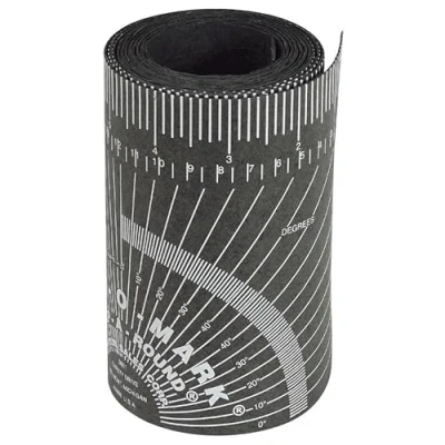Abbildung von Jackson Safety CURV O MARK Wrap A Round Schweiß /Rohrleitungs Lay Out Lineal, extra groß (Länge: 2,1 m), Schwarz 177b, J1860