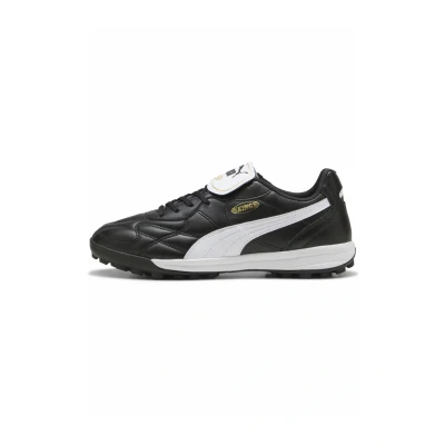 Abbildung von Puma KING TOP TT Fußballschuhe Unisex Black/White/Gold Größe: 44