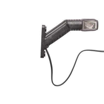 Abbildung von Aspöck Superpoint 4 rechts weiß/rot/orange LED 100 cm Flachkabel Aspock Anhängershop