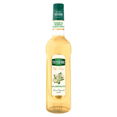 Abbildung von Mathieu Teisseire Holunderblüte Sirup, für Getränke, Erfrischungsgetränke, Cocktails und Desserts, Flasche 70 cl