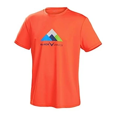 Abbildung von Black Crevice Herren T Shirt Function, orange1, XL