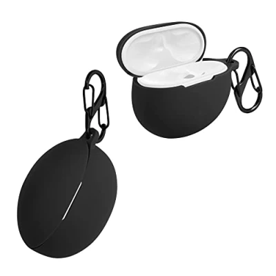 Abbildung von kwmobile Hülle kompatibel mit Huawei Freebuds 5i Kopfhörer Case TPU Silikon Cover Schutzhülle in Schwarz