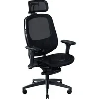Abbildung von Razer Fujin Pro Komplett anpassbarer Gaming Stuhl mit Ultra robustem, atmungsaktivem Mesh (Synchro Tilt Technologie, 2 D Lordosenstütze, robustes Gestell Aluminium Legierung) Schwarz