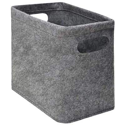 Abbildung von DuneDesign Aufbewahrungsbox FILZ WC Papier Aufbewahrung Box für 4 Rollen, Bad Deko Korb Klorollen