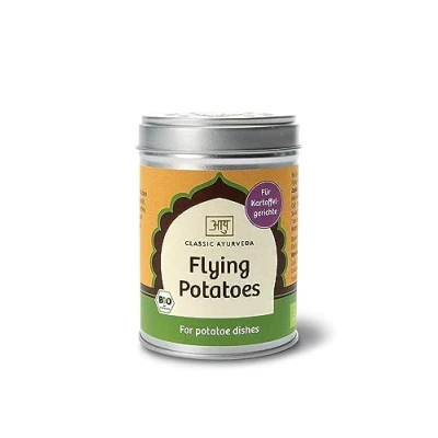 Abbildung von Classic Ayurveda Bio Flying Potatoes Kartoffelgewürz Gewürzmischung 120 Gramm