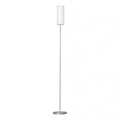 Abbildung von EGLO TROY 3, Schlafzimmer, Wohnzimmer, Nickel, Weiß, IP20, Glas, Stahl, II, E27