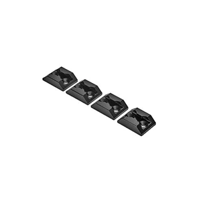 Abbildung von Oldbones Ankerpunkt für Airline Egelets L Track Fitting 4Packs In Black Square