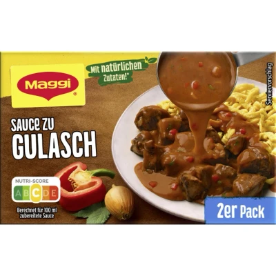 Abbildung von Maggi Sauce zu Gulasch Pack