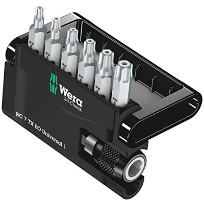 Abbildung von Wera Bit Sortiment, Check 7 TX BO Universal 1, teilig, 05056158001