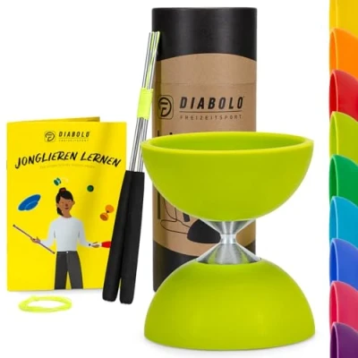 Abbildung von Diabolo Freizeitsport Spiel, Set Basic (lime)