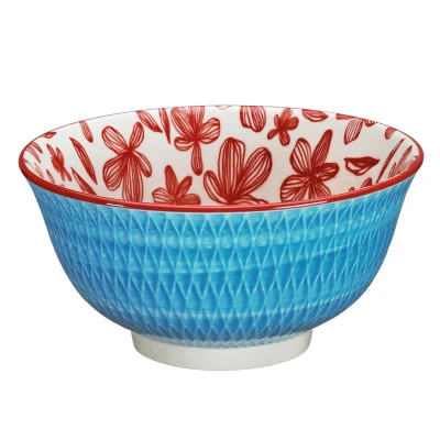 Abbildung von Cilio AMICI Bowl Rauten blau 15,5 cm