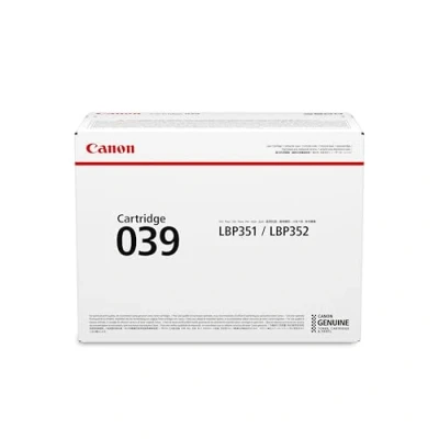 Abbildung von Canon CRG 039 schwarz toner 11.000 seiten original 0287C001