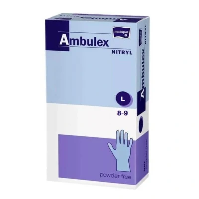 Abbildung von Ambulex Nitryl Unt.hands.unster.ungepud.l Violett 100 St