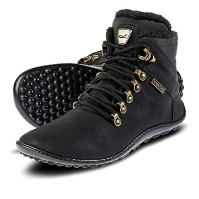 Abbildung von Leguano Barfußschuh &quot;HUSKY&quot;, Bequemschuh, Komfortschuh, Flats, Schnürboots, einzigartig flexibel