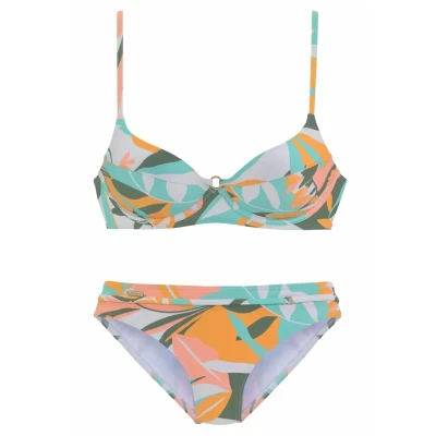 Abbildung von Sunseeker SET Bikini, Damen, Größe: 40xC, Weiß gelb