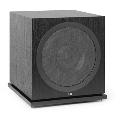 Abbildung von ELAC Debut Subwoofer SUB 3030, aktiver Lautsprecher für die Musikwiedergabe über Stereo Anlage, Tiefe Bässe Dank leistungsstarkem Verstärker, inkl. App Steuerung, 1000 W, Schwarz dekor