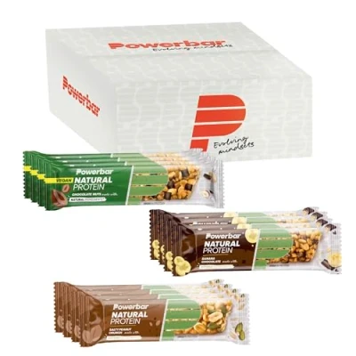 Abbildung von POWERBAR Natural Protein Multiflavour Box (12 x 40g)
