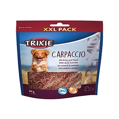 Abbildung von Trixie Premio Carpaccio m. and og fisk, 80 g (6 pk/ps)
