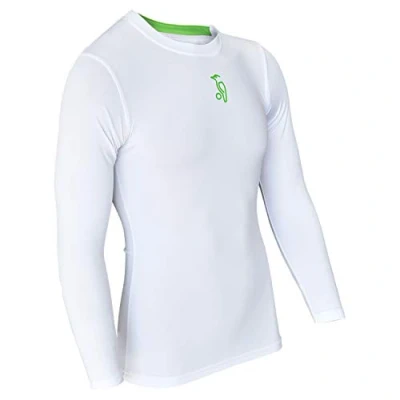 Abbildung von KOOKABURRA Herren KB Compression Lite Skin Fit Top, weiß, XL