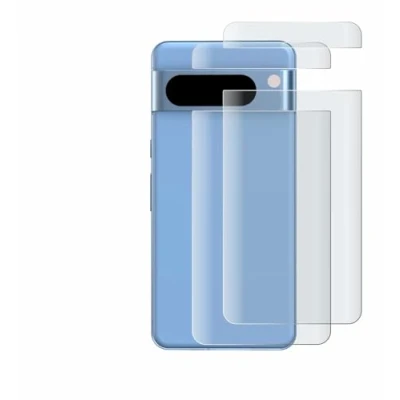 Abbildung von BROTECT Full Cover Schutzfolie Matt für Google Pixel 8 Pro (Rückseite) (2 Stück) Screen Displayschutz Folie, 3D Curved, Anti Reflex