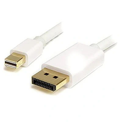 Abbildung von StarTech.com 1m Mini DisplayPort auf 1.2 Kabel 4K x 2K UHD Adapter DP Monitorkabel mDP Konverterkabel (MDP2DPMM1MW)