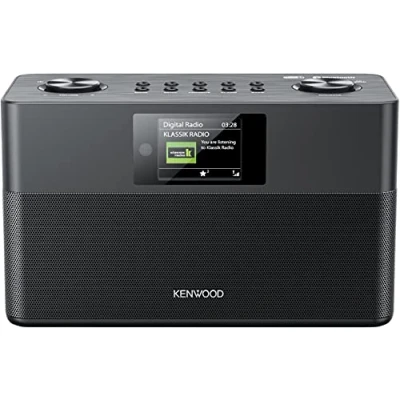Abbildung von KENWOOD CR ST80DAB B Stereo Kompaktradio (2 x 10 W RMS, Bassreflex Lautsprecher DAB+, UKW, Bluetooth, Line In, Out, Weckfunktion, Sleeptimer, TFT Farbdisplay, Fernbedienung)