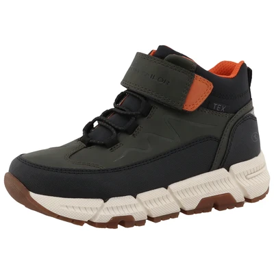Abbildung von TOM Tailor Licence Sneaker MIT Klettverschluss high für Kinder, Größe: 35, Khaki Schuhe
